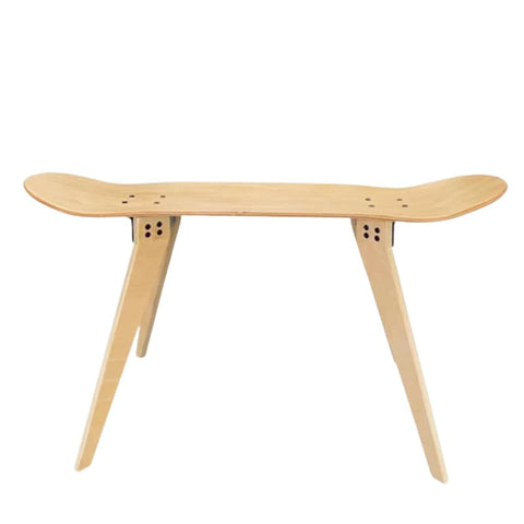 Solid Wood Skateboard Table